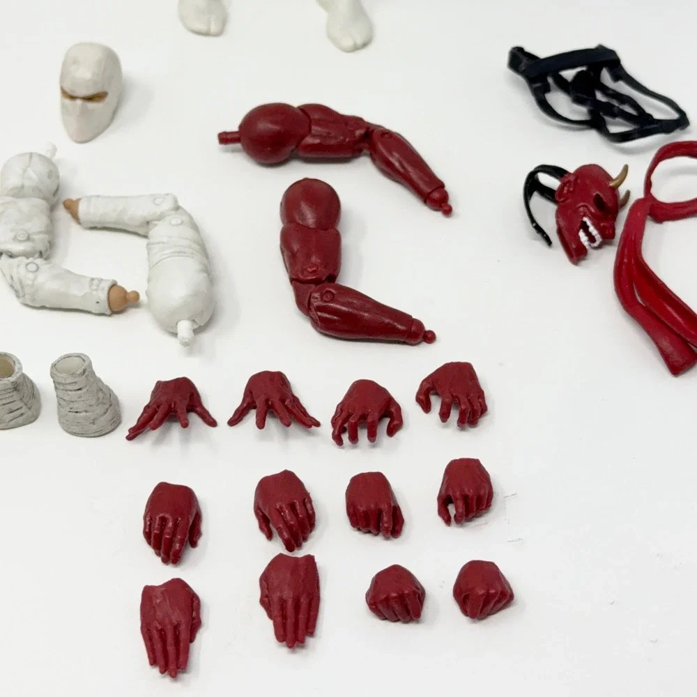 Fwoosh Articulated Icons Feudal Series Deluxe White Ninja 6